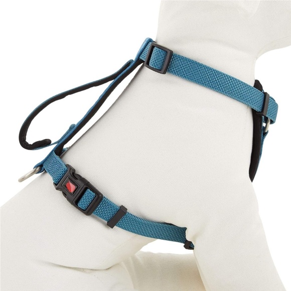 💙 KONG Comfort Padded Chest Plate Dog Harness – Medium (Blue) - Picture 1 of 6